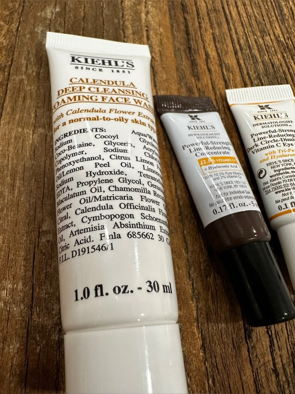 Kiehl's Skincare Collection - White, Navy, Brown several sample and small size - Picture 4 of 12